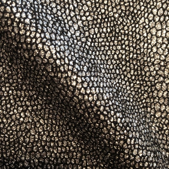 ✅3/20$ Silver snakes scales dress size  small , only weekend wardrobe - Picture 4 of 4